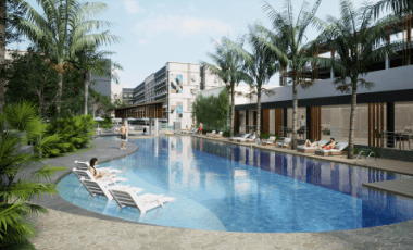 Pool Area of Westwind at Lancaster New City