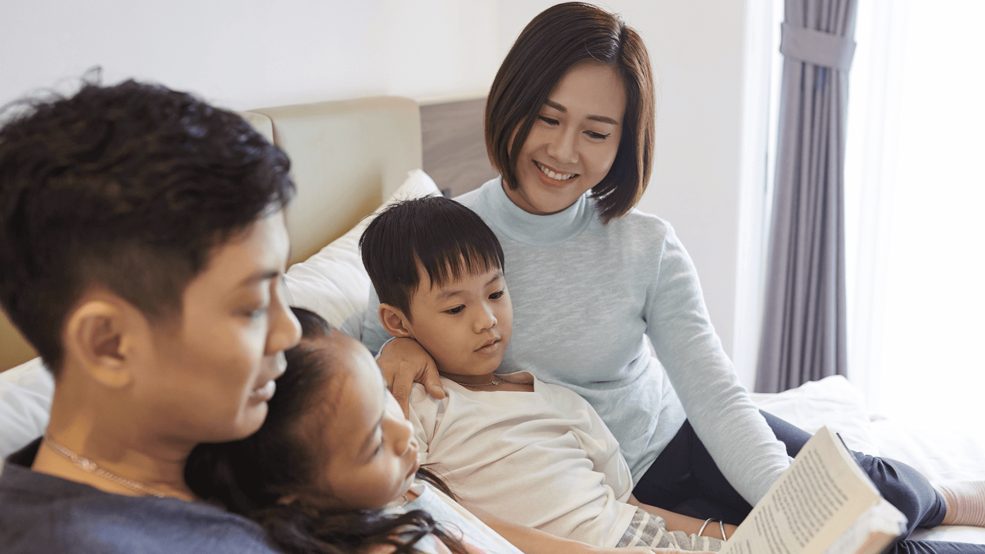 Family in a 3 br condominium cavite