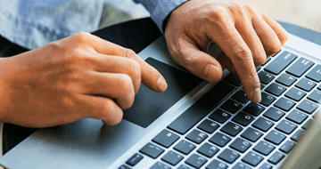 Reserve your flat using laptop